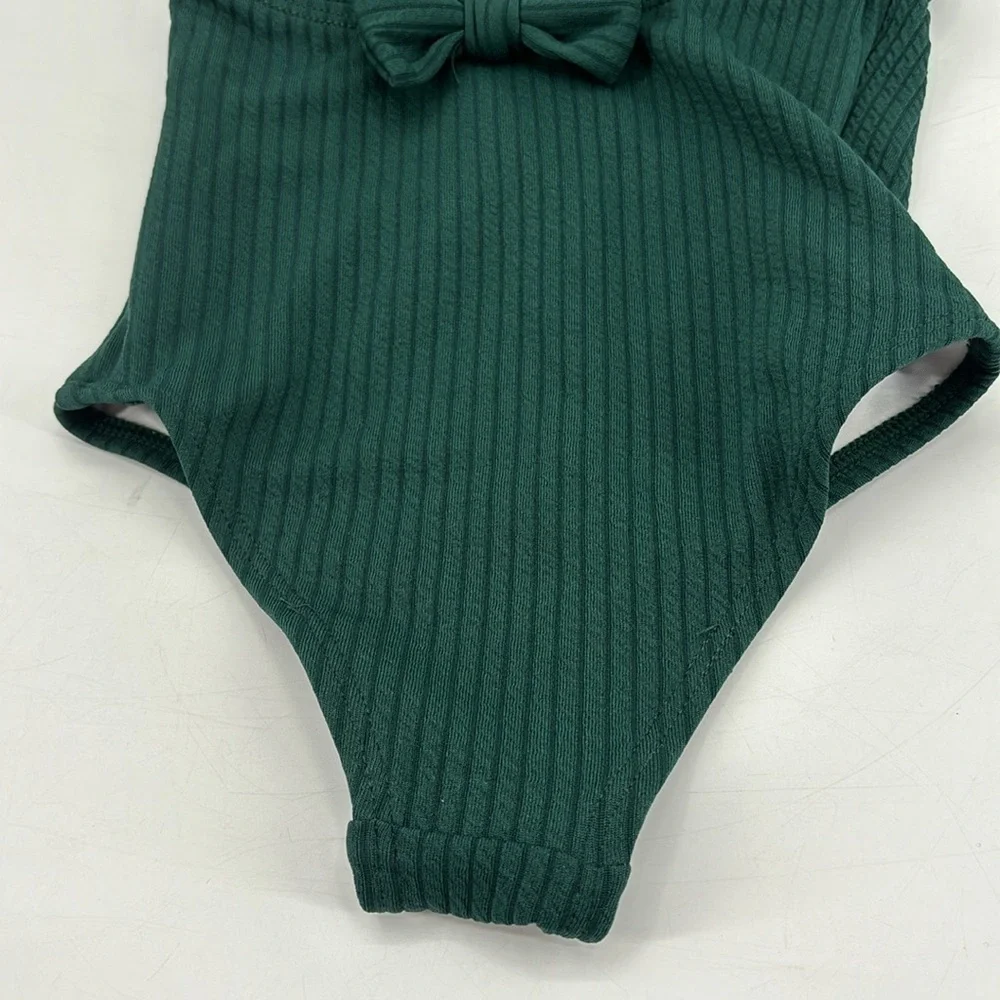 NWT pat pat hunter green bathing suit size 2